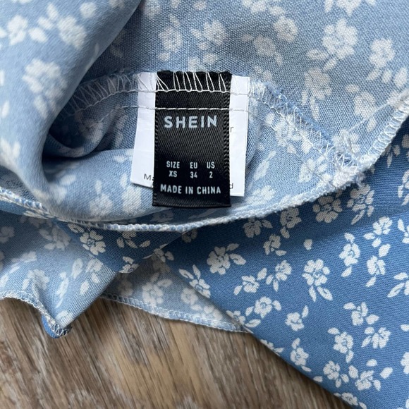 XS Ruffled skirt Shein Boho Floral - Picture 3 of 3